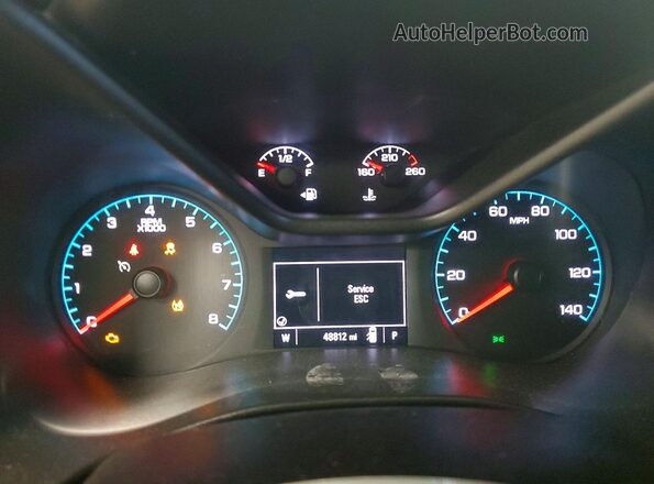1GCHSCEA9N1244926 2022 CHEVROLET COLORADO White Vista de los asientos traseros