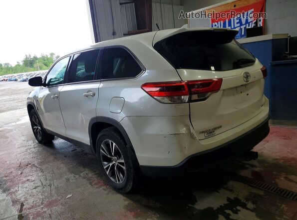 5TDBZRFH2KS996496 2019 TOYOTA HIGHLANDER White Rear left