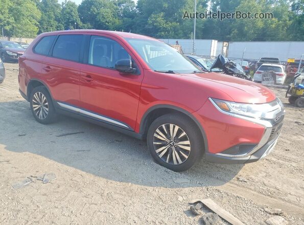 JA4AZ3A37KZ016337 2019 MITSUBISHI OUTLANDER Red Widok z przodu