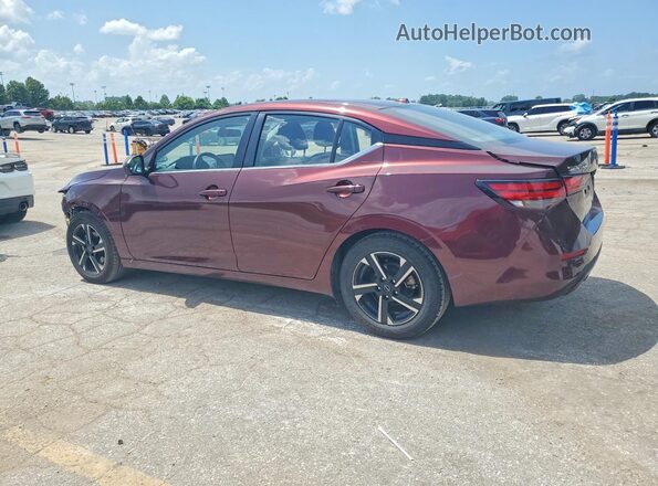 3N1AB8CV9SY278511 2025 NISSAN SENTRA Burgundy Հետևի աջ