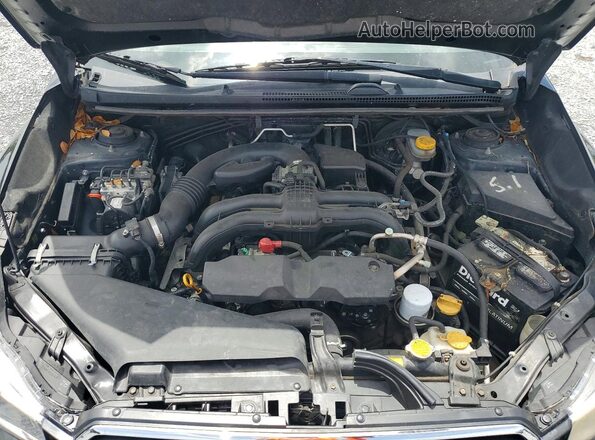 JF2GPADC9GH307314 2016 SUBARU CROSSTREK Black VIN კოდის სტიკერის ხედი