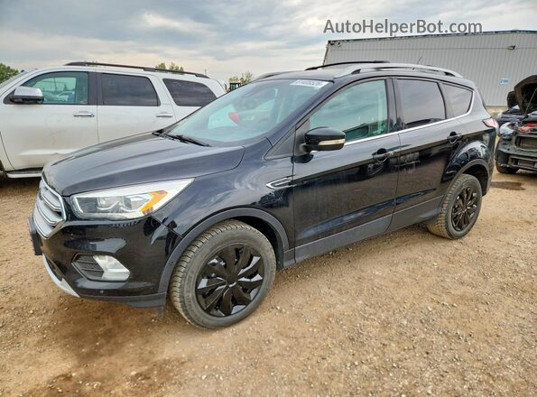 1FMCU9J96HUE41392 2017 FORD ESCAPE Black უკანა მარცხენა