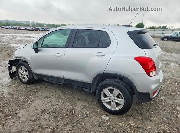 KL7CJNSB6MB350682 2021 CHEVROLET TRAX Silver Tył lewy
