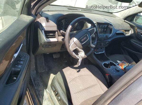 3GKALNEU7JL168313 2018 GMC TERRAIN Gray Вид щитка приладів
