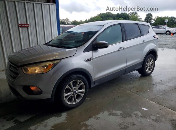 1FMCU0GD9KUB06755 2019 FORD ESCAPE Silver Задня ліва чверть
