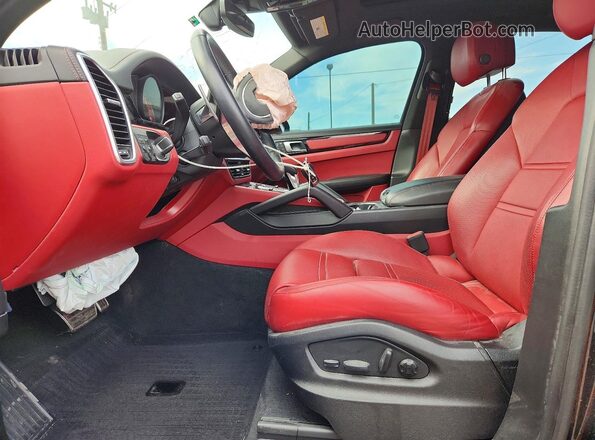 WP1AB2AY7NDA31761 2022 PORSCHE CAYENNE Black Vista del salpicadero