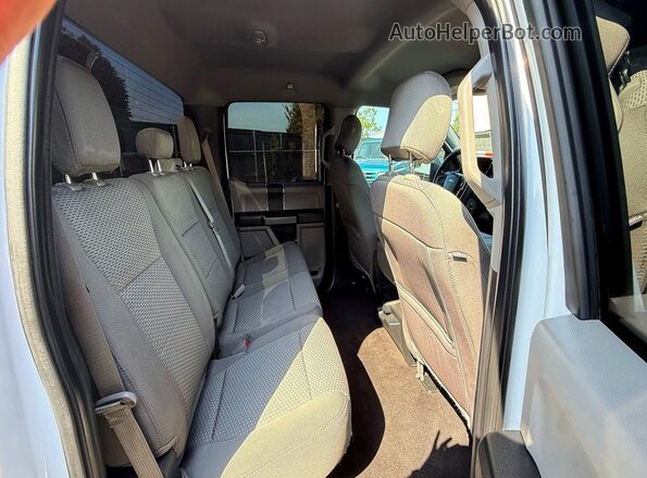 1FTEW1C55LKE07760 2020 FORD F150 Белый Вид салона спереди