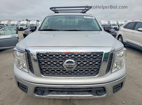 1N6AA1EJ3HN540611 2017 NISSAN TITAN Silver უკანა ხედი