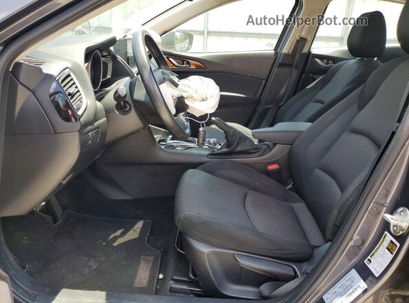 JM1BM1U79G1303437 2016 MAZDA 3 Charcoal Dashboard view