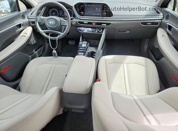 KMHL24JA1NA228897 2022 HYUNDAI SONATA Black Vista del cuadro de instrumentos