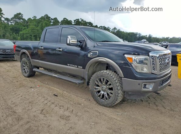 1N6BA1F20GN510623 2016 NISSAN TITAN Black წინა ხედი