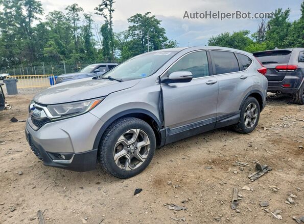 2HKRW2H58JH609133 2018 HONDA CR-V Silver Rear left
