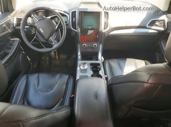 2FMPK4K99MBA08500 2021 FORD EDGE Silver Instrument cluster view