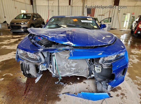 1G1FB1RS0H0126085 2017 CHEVROLET CAMARO Blue Widok z tyłu