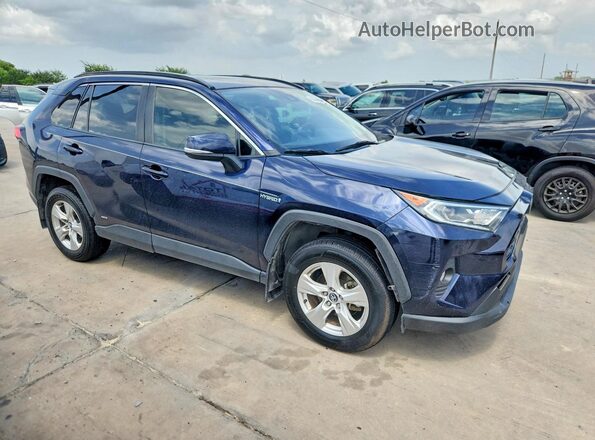 2T3RWRFVXLW047923 2020 TOYOTA RAV4 Blue წინა ხედი