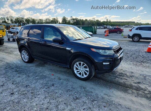 SALCR2BG0GH574515 2016 LAND ROVER DISCOVERY Black Widok z przodu