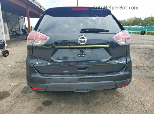 KNMAT2MV8GP717664 2016 NISSAN ROGUE Black Front interior view