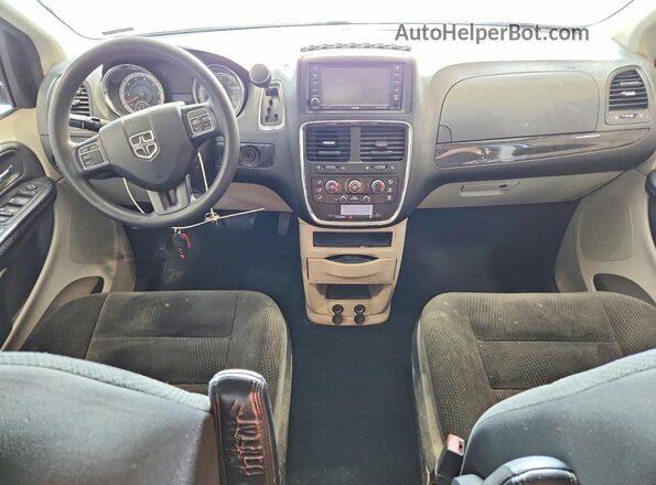 2C4RDGBG4KR587021 2019 DODGE GRAND Gray Вид щитка приладів