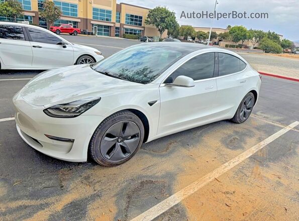 5YJ3E1EA3LF799963 2020 TESLA MODEL 3 White Tył prawy