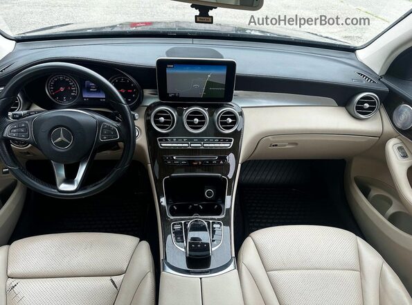 WDC0G4KB3GF014235 2016 MERCEDES-BENZ GLC-CLASS Blue Instrument cluster view