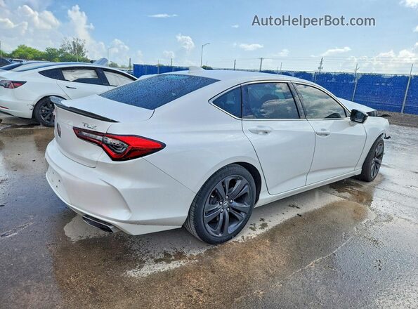 19UUB5F35MA004931 2021 ACURA TLX White Przód prawy