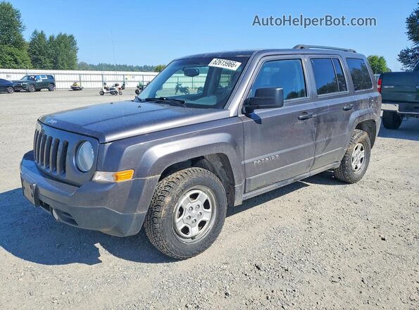 1C4NJRBB6HD138152 2017 JEEP PATRIOT Gray Հետևի ձախ