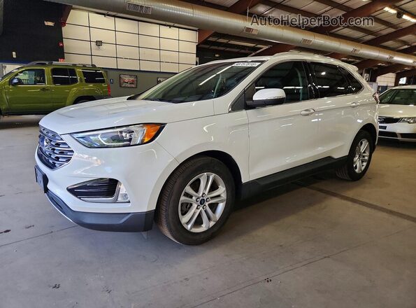 2FMPK3J95KBB61898 2019 FORD EDGE White Հետևի ձախ