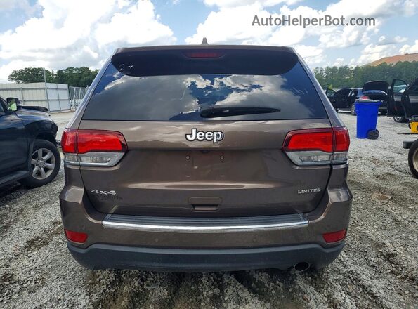 1C4RJFBG7LC120463 2020 JEEP CHEROKEE Brown Вид салону спереду