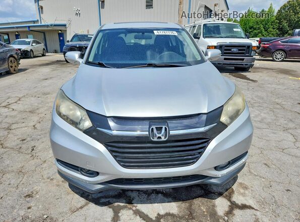 3CZRU5H58GM744889 2016 HONDA HR-V Silver Rear view