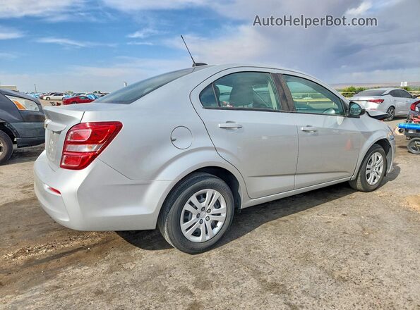 1G1JB5SG1H4146877 2017 CHEVROLET SONIC Silver Trasero derecho