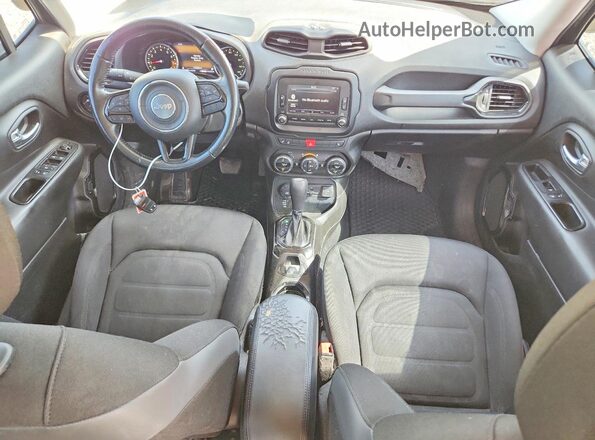 ZACCJBBB0HPG57939 2017 JEEP RENEGADE Black Вид щитка приладів