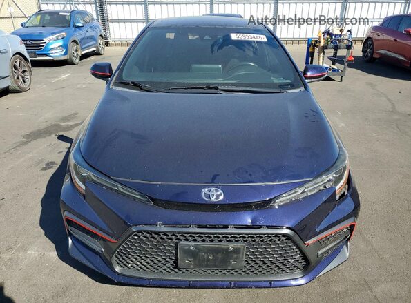 5YFS4RCE4LP039290 2020 TOYOTA COROLLA Синий Вид сзади