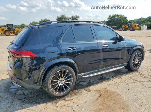 4JGFB4KB3NA732629 2022 MERCEDES-BENZ GLE Черный Передняя правая четверть