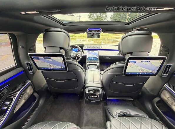 W1K6G7GB8MA052715 2021 MERCEDES-BENZ S Black Widok zestawu wskaźników