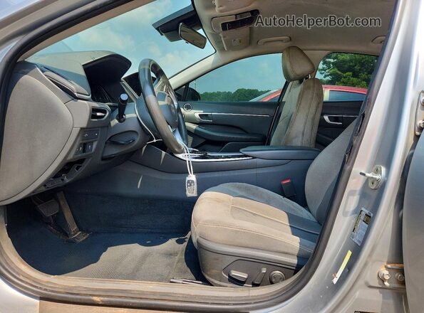 5NPEL4JA2LH059313 2020 HYUNDAI SONATA Silver წინა პანელის ხედი