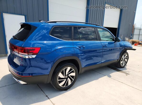 1V2HN2CA6TC527479 2026 VOLKSWAGEN ATLAS Синий Передняя правая четверть