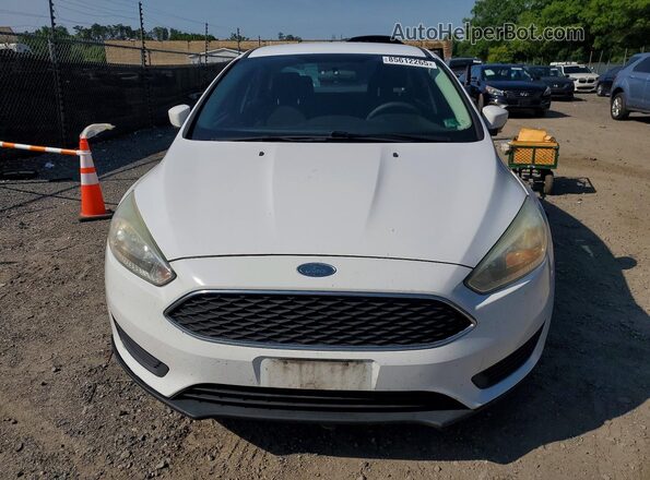 1FADP3F29HL283831 2017 FORD FOCUS White Вид ззаду