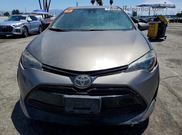 5YFBURHEXHP612645 2017 TOYOTA COROLLA Серый Вид сзади