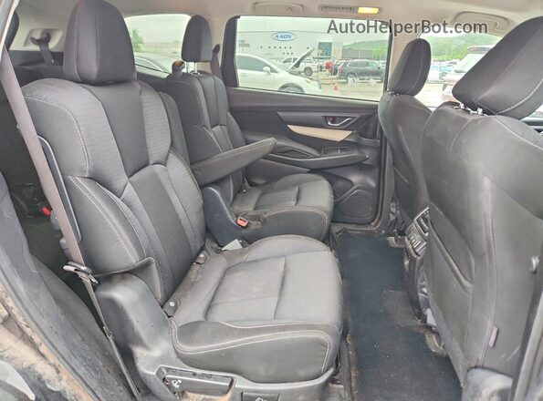 4S4WMAHD7K3410495 2019 SUBARU ASCENT Черный Вид задней части салона