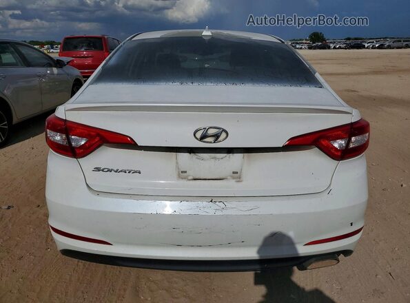 5NPE24AF2GH386301 2016 HYUNDAI SONATA White Սալոնի դիմացի տեսք