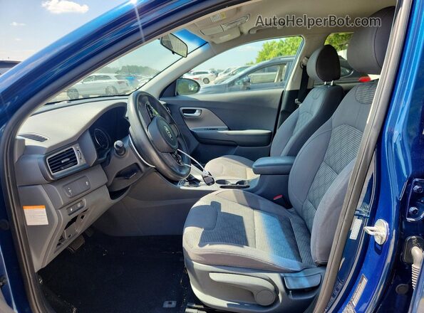KNDCB3LC4H5056004 2017 KIA NIRO Blue Առջևի վահանակի տեսք