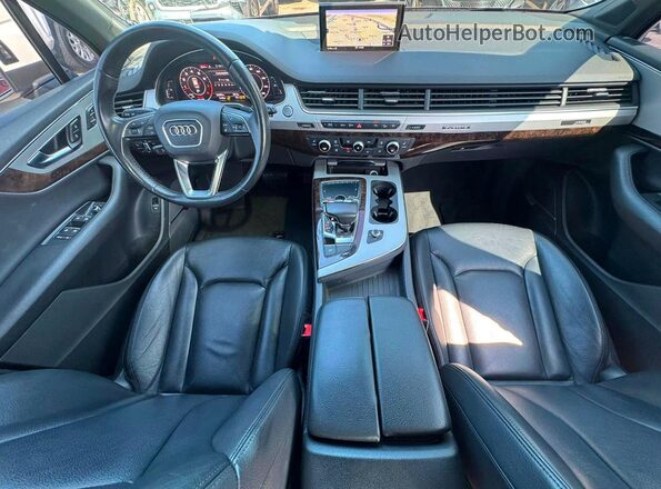 WA1LHAF7XJD045466 2018 AUDI Q7 Белый Вид щитка приборов