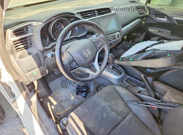 3HGGK5H61JM700253 2018 HONDA FIT White Вид щитка приладів