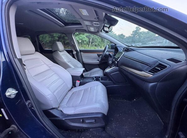 5J6RW2H87HL022125 2017 HONDA CR-V Blue Vista frontal