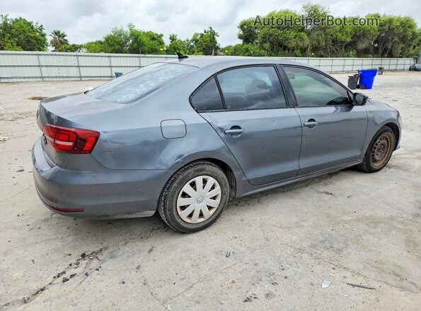 3VW267AJ4GM297320 2016 VOLKSWAGEN JETTA Gray Front right