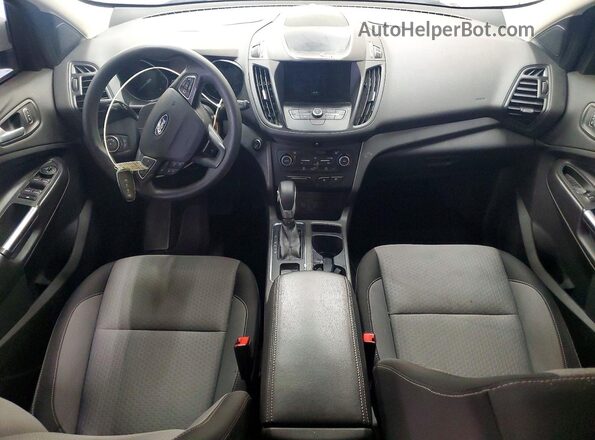 1FMCU0GD8KUA88569 2019 FORD ESCAPE White ხელსაწყოთა პანელის ხედი
