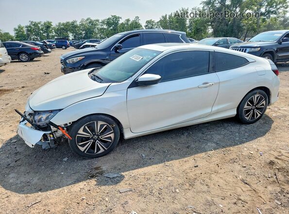 2HGFC3B34JH353687 2018 HONDA CIVIC White Հետևի ձախ