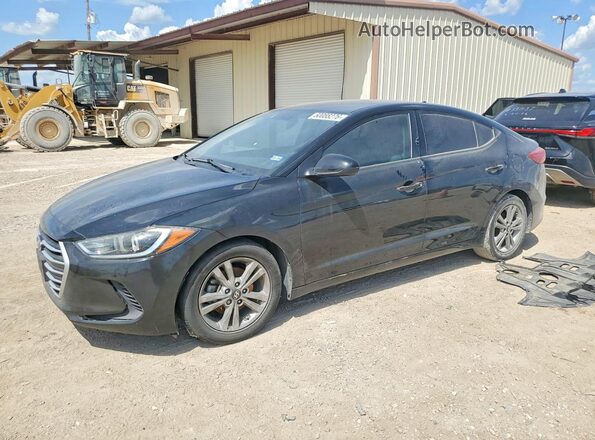 5NPD84LF9JH365833 2018 HYUNDAI ELANTRA Black Задня ліва чверть