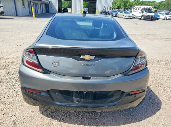 1G1RD6S59HU108802 2017 CHEVROLET VOLT Gray წინა სალონის ხედი