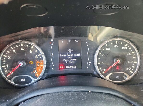 ZACCJBAB9JPH42849 2018 JEEP RENEGADE Черный Вид задних сидений